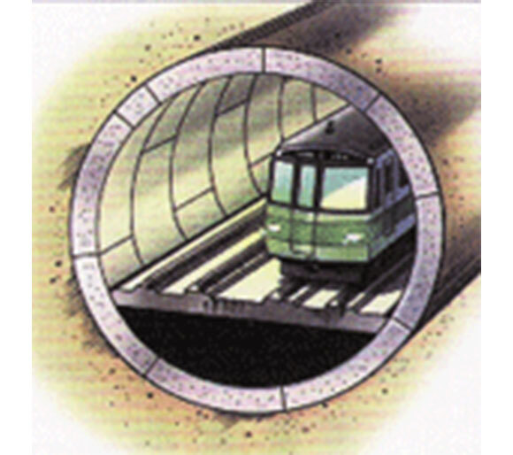 イラスト：地下鉄複線シードルのインバード部への利用